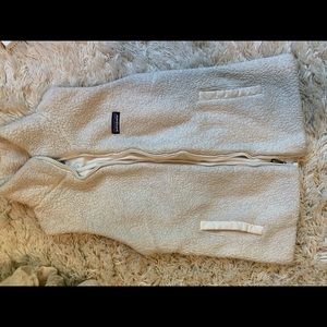 White Patagonia vest